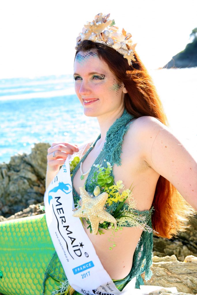 sirène professionnelle, presqu'île de de giens, var, miss mermaid france 2017, miss mermaid france